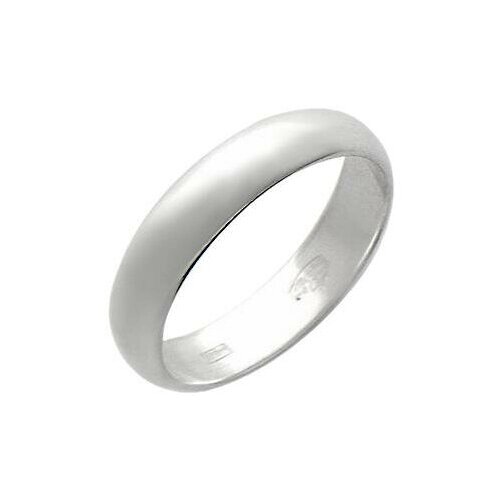 Кольцо обручальное Эстет, серебро, 925 проба, размер 15