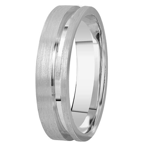 Кольцо Обручальное Юверос 10-725с из серебра размер 21