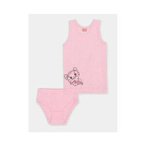 Комплект нижнего белья cherubino для девочек, размер 92-52, розовый