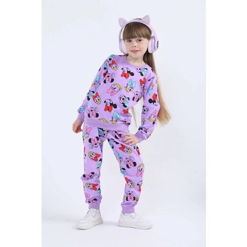 Комплект одежды HUSAN BABY, размер 6, фиолетовый