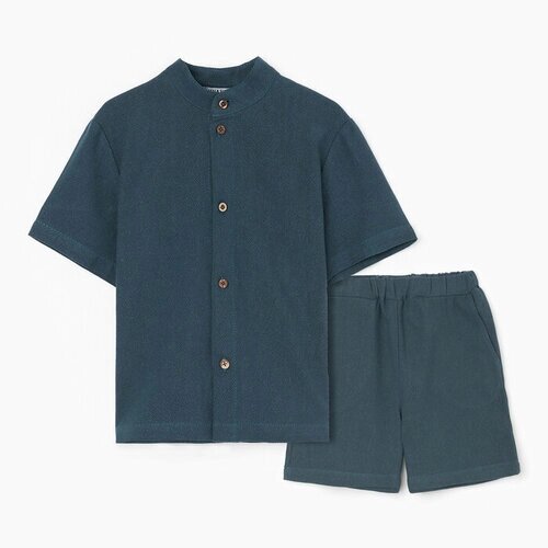 Комплект одежды Minaku, размер 134, синий