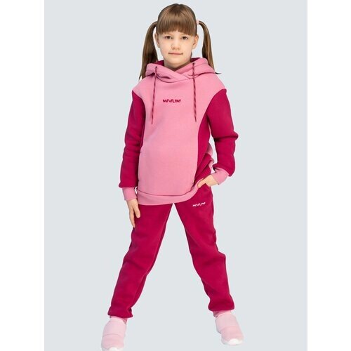 Комплект одежды Mivilini, размер 116, розовый