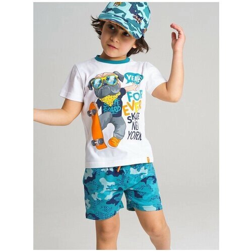 Комплект одежды playToday, размер 122, синий