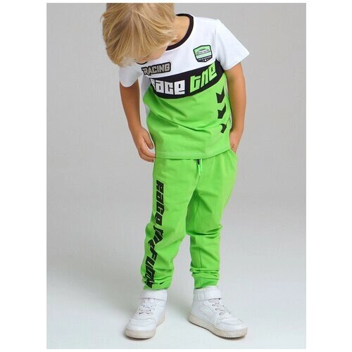 Комплект одежды playToday, размер 98, зеленый