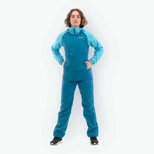 Комплект верхней одежды Dragonfly Мембранный костюм женский Dragonfly ACTIVE 2.0 Woman Blue-Marine 2021, размер L, голубой
