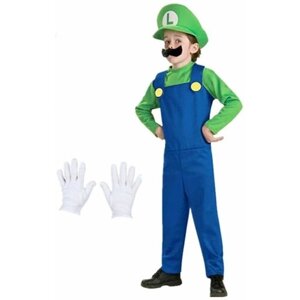 Костюм для косплея Луиджи "Super Mario" размер М