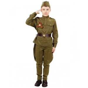 Костюм солдата с брюками галифе (10826), 152 см.