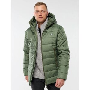 Куртка CosmoTex зимняя, силуэт свободный, ветрозащитная, размер 60-62 182-188, зеленый