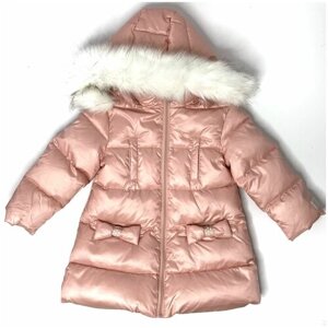 Куртка , демисезон/зима, размер 92, розовый