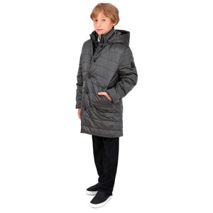 Куртка демисезонная для мальчика Alessandro Borelli 21300 , цвет grey 650, размер 14 (164)