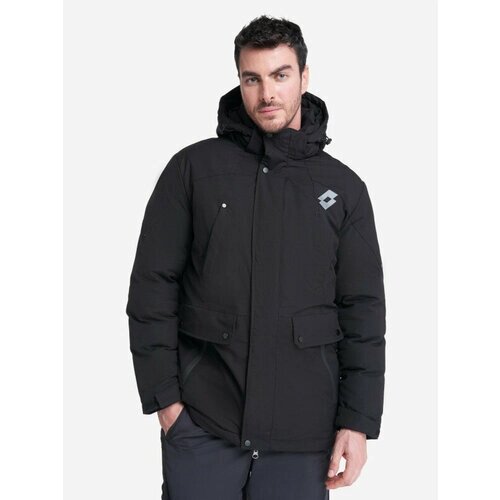 Куртка lotto MEN'S padded jacket, размер 48-50, черный