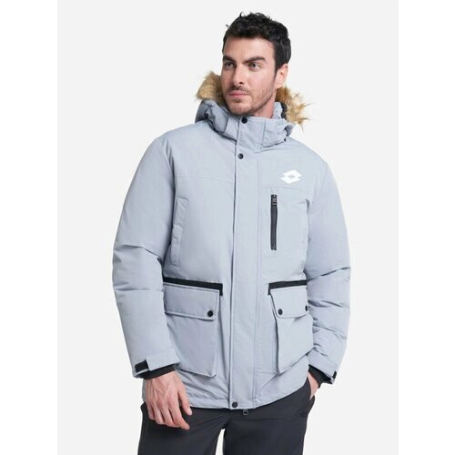 Куртка lotto MEN'S padded jacket, размер 50, голубой