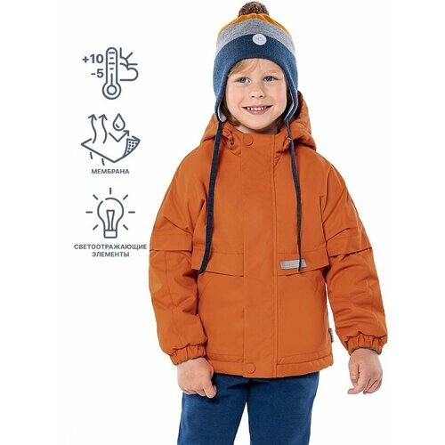 Куртка NIKASTYLE 4м2724, размер 122-64, оранжевый
