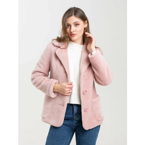 Куртка, размер 50, розовый