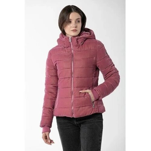 Куртка Rinascimento демисезонная, средней длины, размер XS, розовый