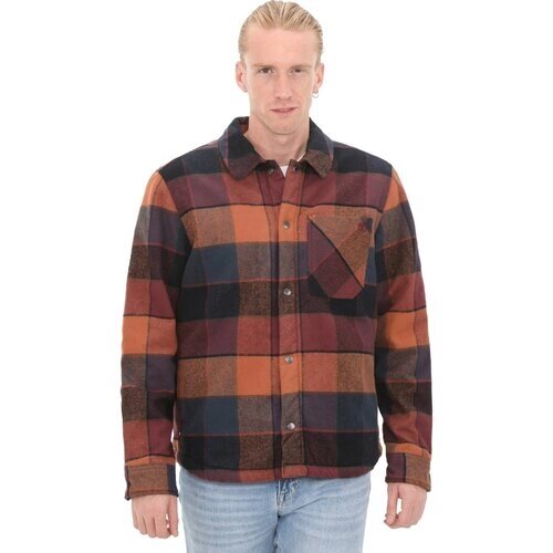 Куртка-рубашка Timberland, размер L, красный, оранжевый