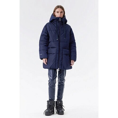 Куртка scanndi finland зимняя, размер 46, синий