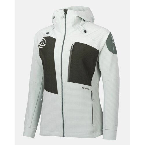 Куртка TERNUA Demina Hard Hood Jkt W, размер XS, белый, зеленый