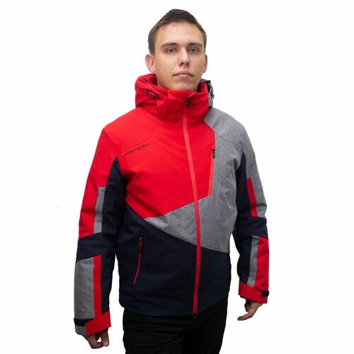 Куртка Whs, демисезон/зима, размер 48, красный, черный