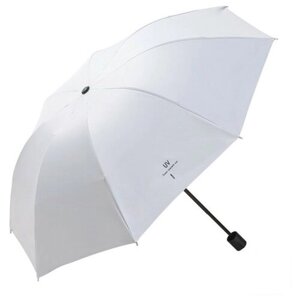 Мини-зонт Grand Price, механика, 3 сложения, купол 100 см., 8 спиц, серый