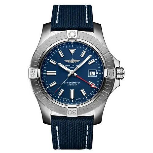 Наручные часы BREITLING часы Breitling A32395101C1X1 из коллекции Avenger, синий