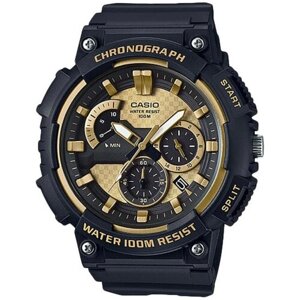 Наручные часы CASIO Часы наручные Casio MCW-200H-9A, золотой, белый