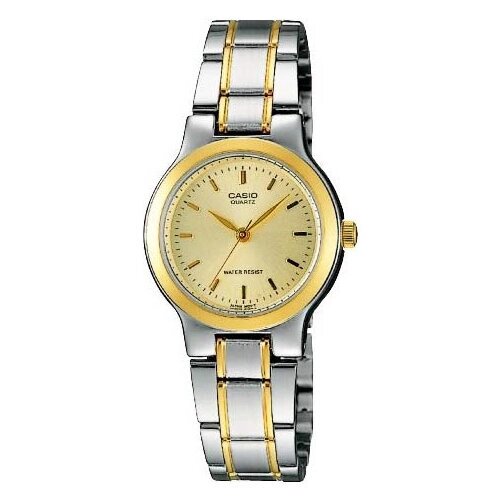 Наручные часы CASIO Collection LTP-1131G-9A, серебряный, желтый