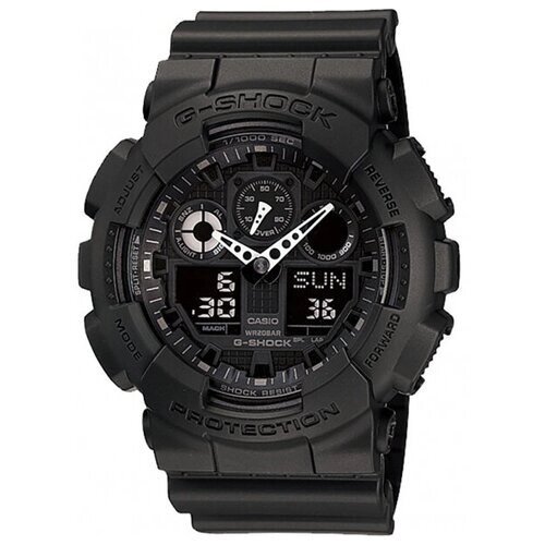 Наручные часы CASIO G-Shock GA-100-1A1ER, черный
