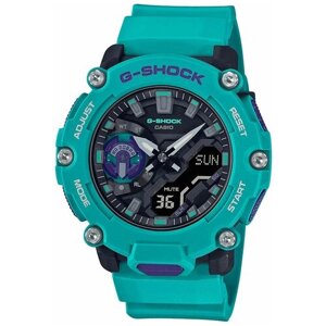 Наручные часы CASIO G-Shock GA-2200-2AER, голубой