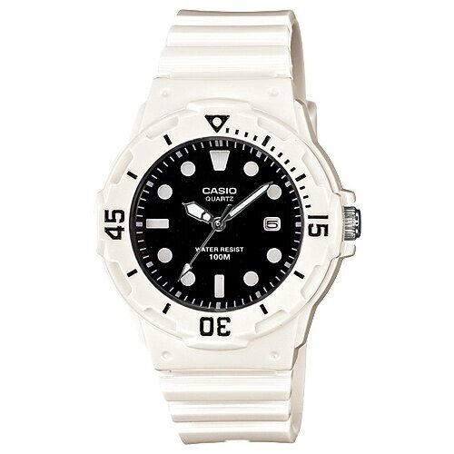 Наручные часы CASIO LRW-200H-1E, белый, черный