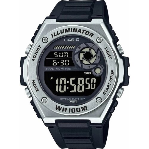 Наручные часы CASIO Standard MWD-100H-1B, черный