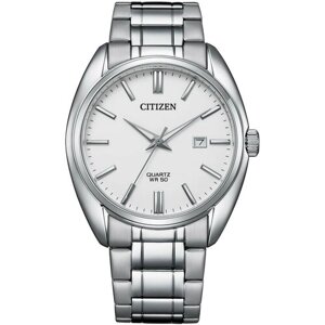 Наручные часы CITIZEN BI5100-58A, серебряный, белый