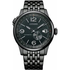 Наручные часы CITIZEN Японские мужские NJ0147-85E, черный