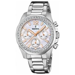 Наручные часы FESTINA Boyfriend Наручные часы Festina Woman 20606, белый, серебряный