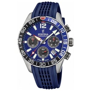 Наручные часы FESTINA Наручные часы Festina Chrono Sport 20517, серебряный, синий