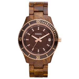 Наручные часы FOSSIL ES3088, коричневый