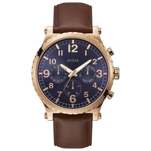 Наручные часы GUESS W1215G1, коричневый