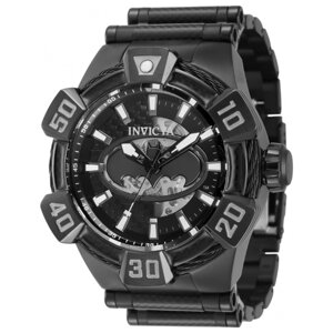 Наручные часы INVICTA Часы мужские механика с автоподзаводом Invicta DC Comics Batman Auto 40984, черный