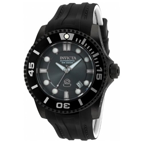 Наручные часы INVICTA Diver мужские механика с автоподзаводом Grand Diver II 20206, черный