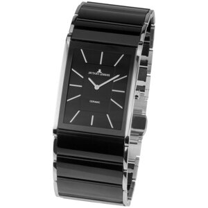 Наручные часы JACQUES LEMANS 1-1940A, черный, серебряный