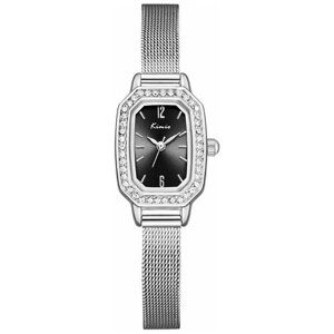 Наручные часы KIMIO Наручные часы Kimio K6362S-CZ1WWW fashion женские, черный, серебряный