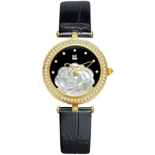 Наручные часы LINCOR Lincor BIJOU 4024L-2, черный, золотой