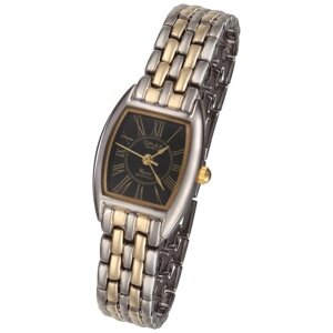 Наручные часы OMAX Наручные часы на браслете Omax HBK176 GG 02 комбинированный цвет золото с серебром черный циферблат, золотой, горчичный