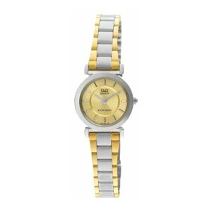Наручные часы Q&Q Q549 J400, серебряный, золотой