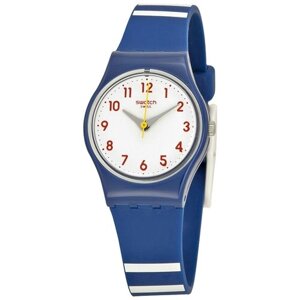 Наручные часы swatch LN149, синий, белый