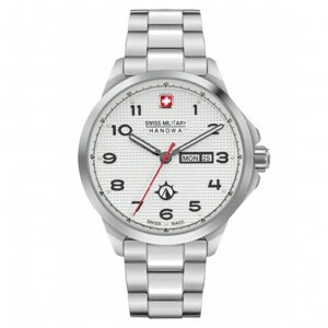 Наручные часы Swiss Military Hanowa SMWGH2100302, серебряный, белый