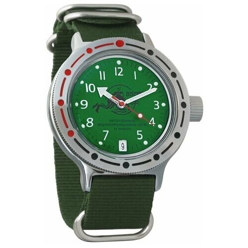 Наручные часы Восток Мужские наручные часы Восток Амфибия 420386, зеленый