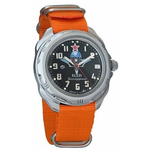 Наручные часы Восток Мужские наручные часы Восток Командирские 211288, оранжевый