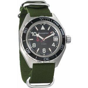 Наручные часы Восток Мужские наручные часы Восток Командирские 650536, зеленый