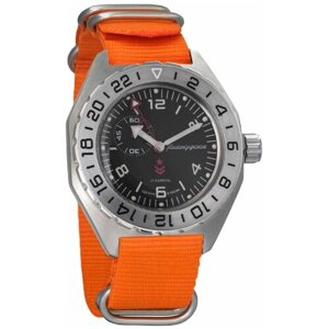 Наручные часы Восток Мужские наручные часы Восток Командирские 650539, оранжевый